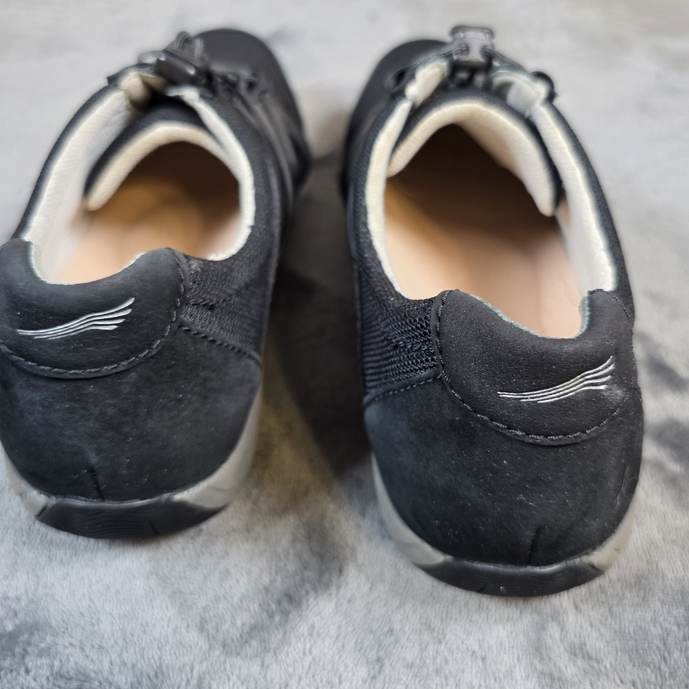 Dansko Henriette Shoes Women's 42 / 11.5 Black Suede Comfort Walking Sneaker - Picture 5 of 8